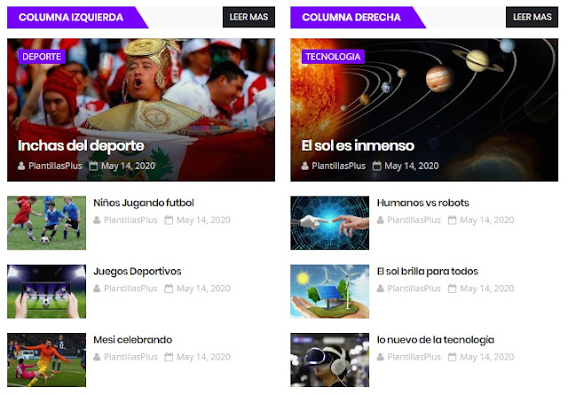 Creativo – Documentación 13 gratis colum dere izquier