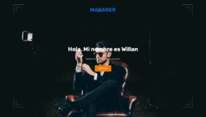 Manager – Plantilla de portafolio