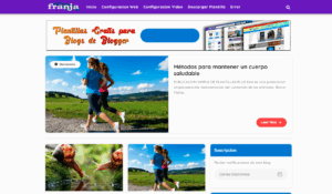 Franja – Plantilla para tutoriales en Blogger