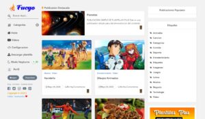 Fuego – Plantilla para tutoriales en Blogger