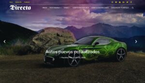 Directo – Plantilla tecnológica en Blogger