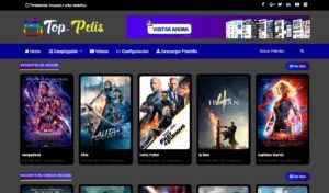Top Pelis – Sitio de películas en Blogger