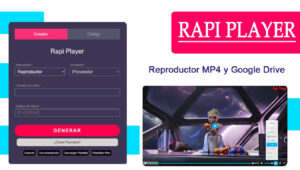 Rapi Player – Reproductor de MP4 y Drive