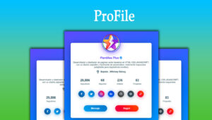 ProFile – Sitio web de perfil personal