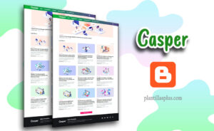 Casper – Plantilla para tutoriales en Blogger