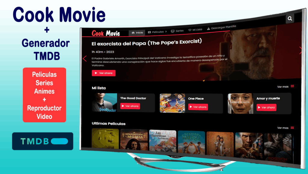 Cook Movie – Peliculas, Series, Novelas en Blogger