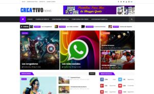 Creativo – Plantilla para Noticias en Blogger