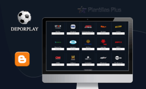 DeporPlay – Plantilla para deportes en Blogger