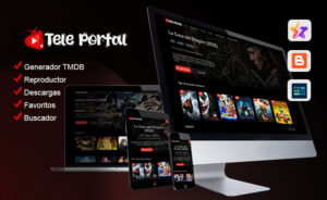 Tele Portal – Plantilla de Películas y Series en Blogger