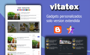 Vitatex – tema en Blogger